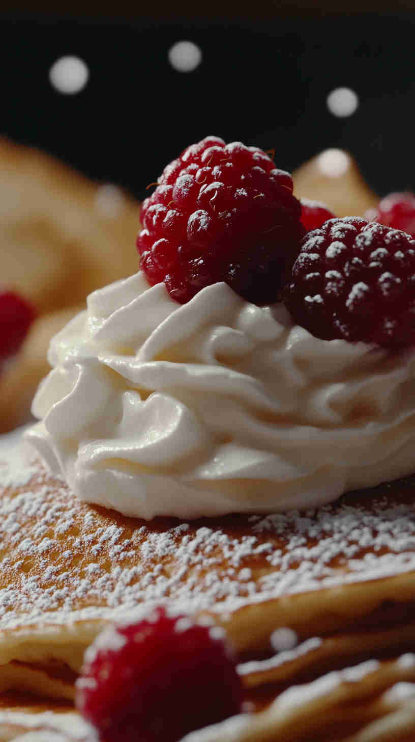 Protein-Powder Pancakes with Berries