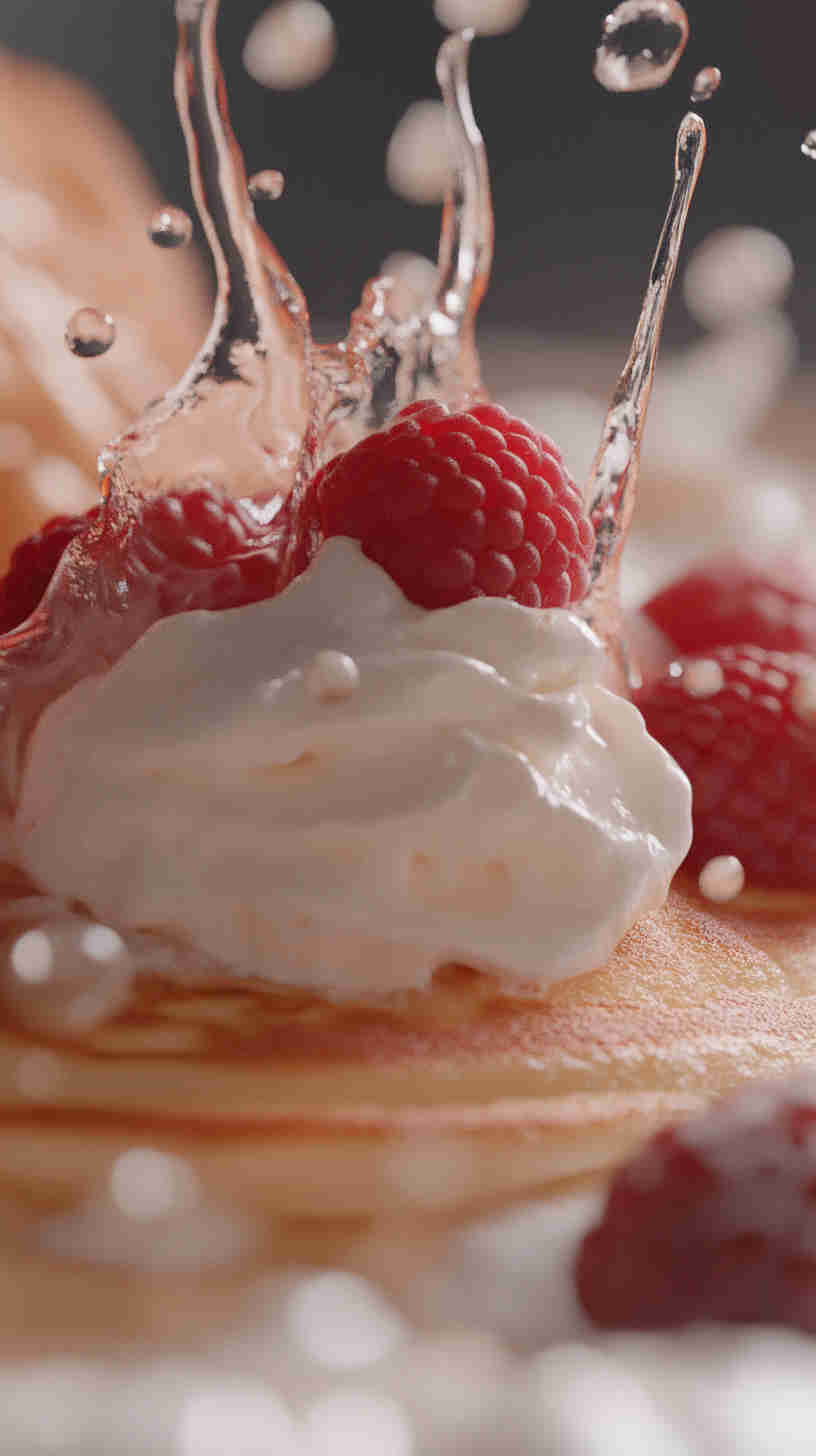 Protein-Powder Pancakes with Berries