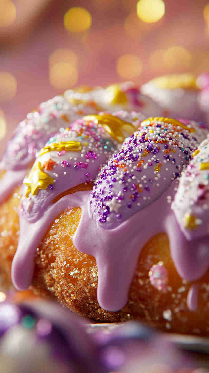 Quick and Simple King Cake Recipe