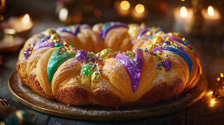 Quick and Simple King Cake Recipe