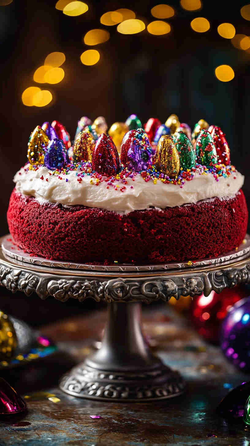 Red Velvet King Cake