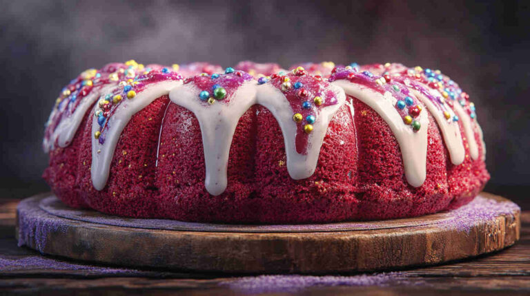 Red Velvet King Cake