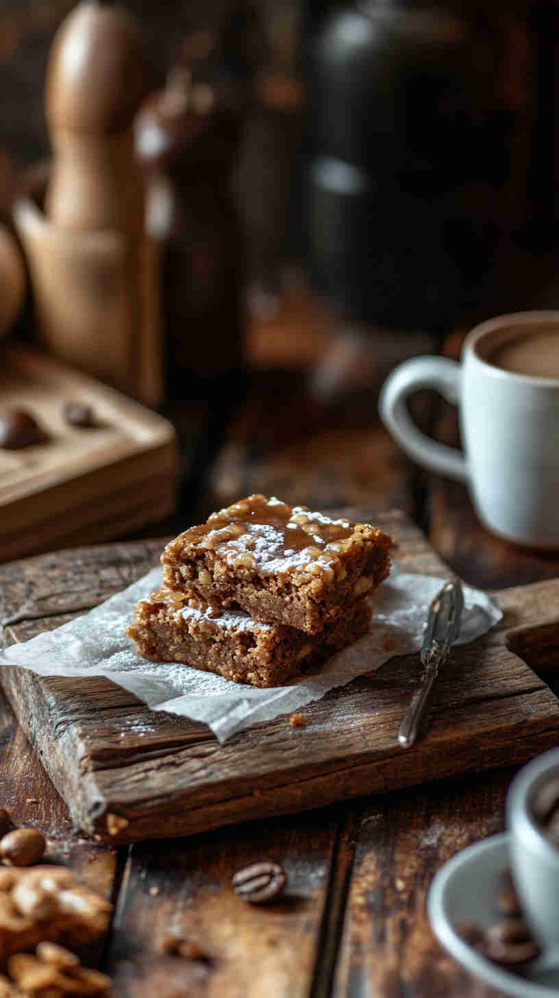 Salted Caramel Protein Blondies