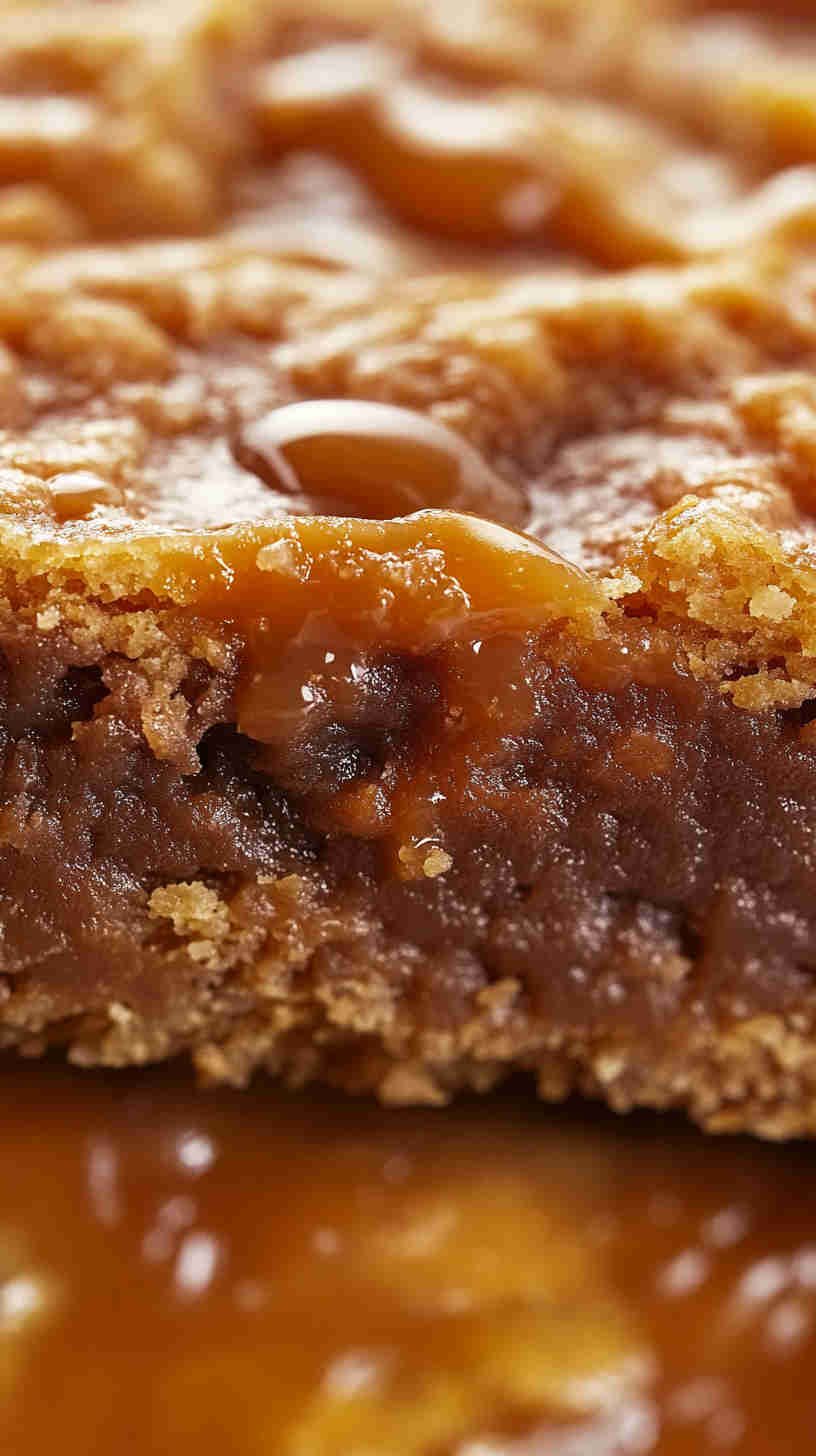 Salted Caramel Protein Blondies