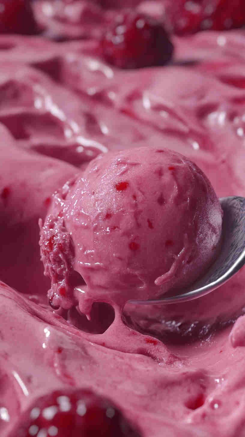 Simple Berry Sorbet