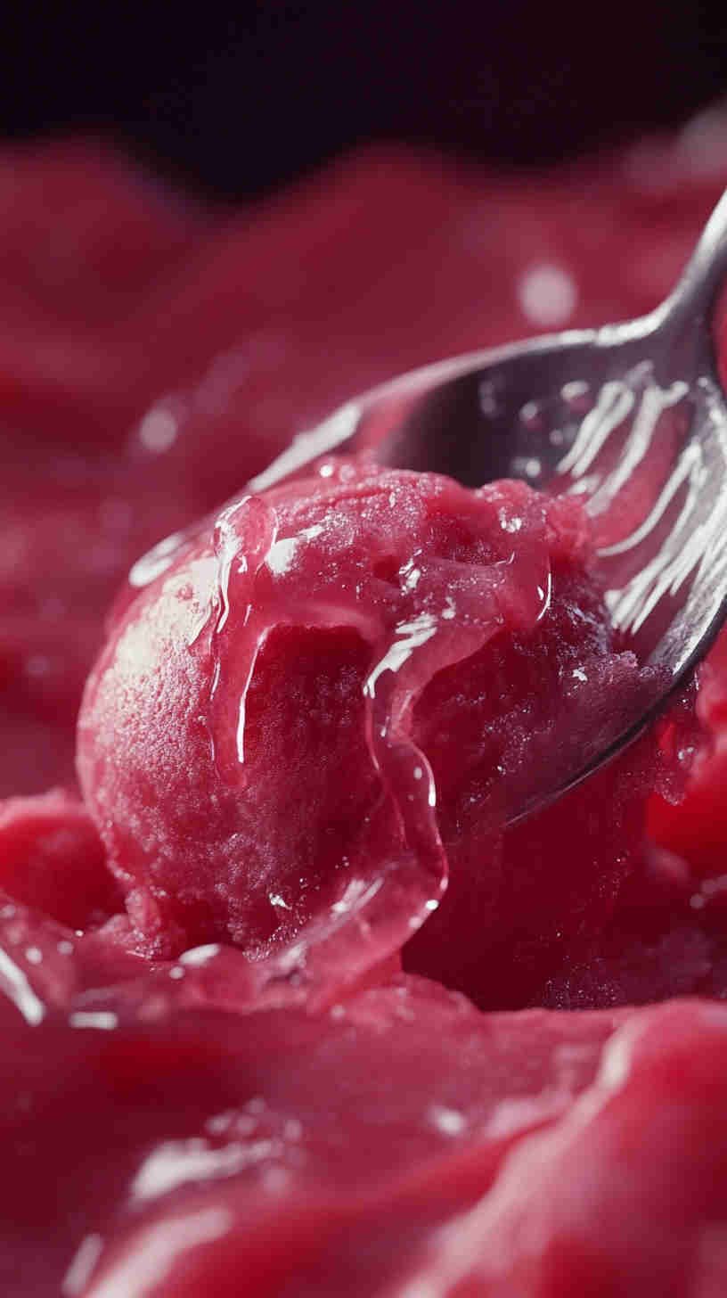 Simple Berry Sorbet