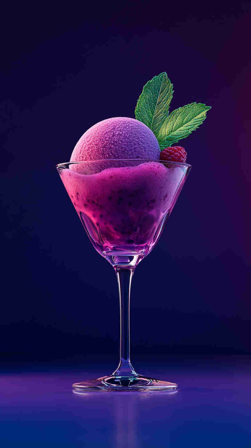 Simple Berry Sorbet