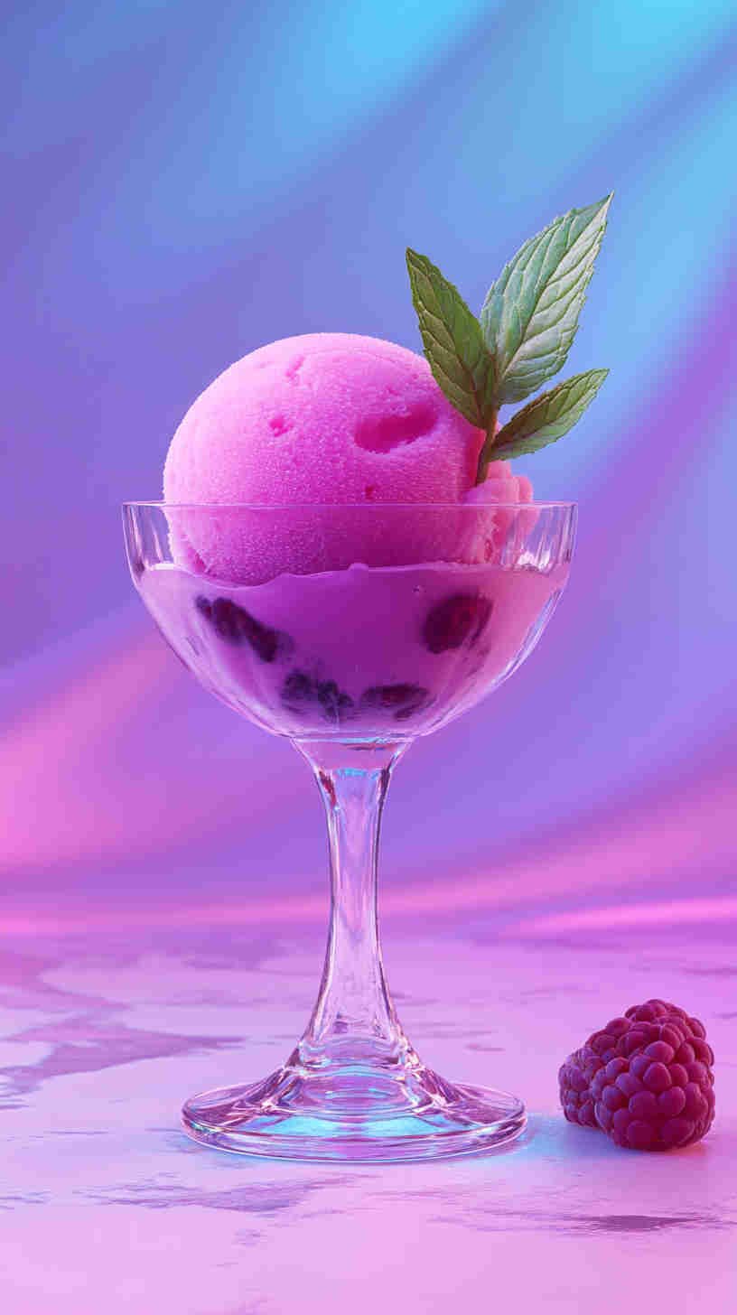 Simple Berry Sorbet