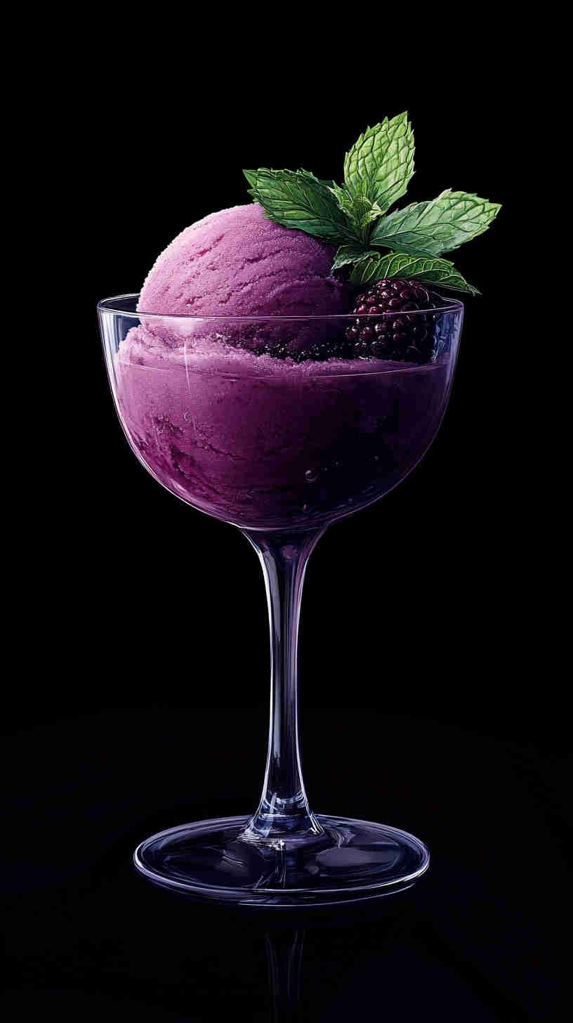 Simple Berry Sorbet