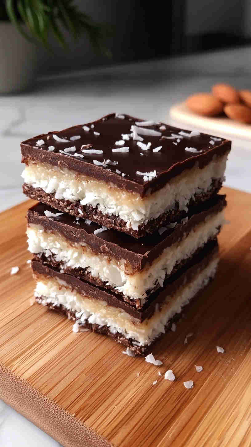 Sugar-Free Almond Joy Bars