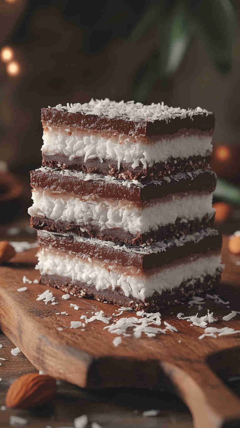 Sugar-Free Almond Joy Bars