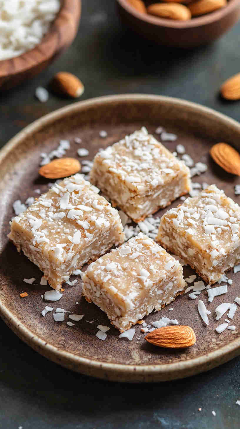 Sugar-Free Almond Joy Bars