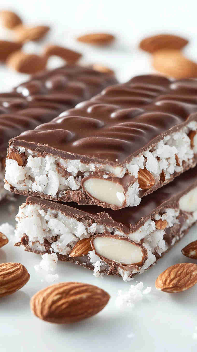 Sugar-Free Almond Joy Bars