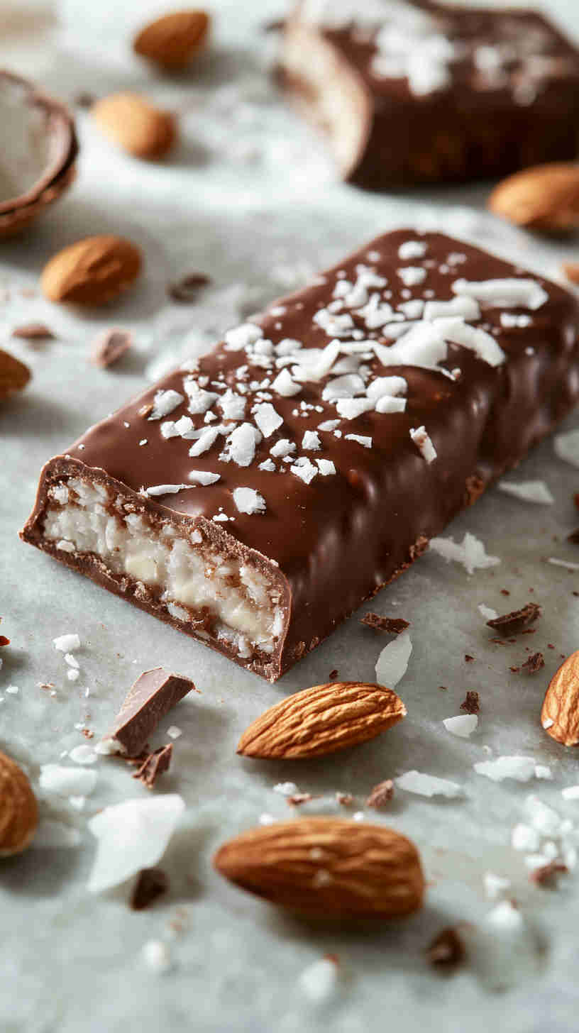 Sugar-Free Almond Joy Bars