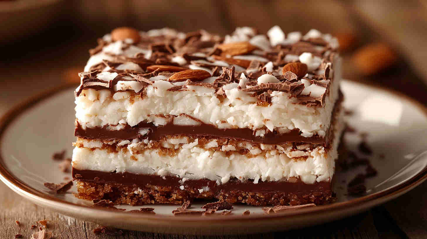 Sugar-Free Almond Joy Bars