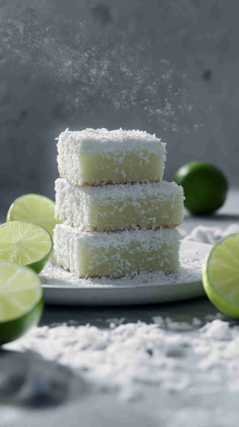 Sugar-Free Coconut Lime Bars