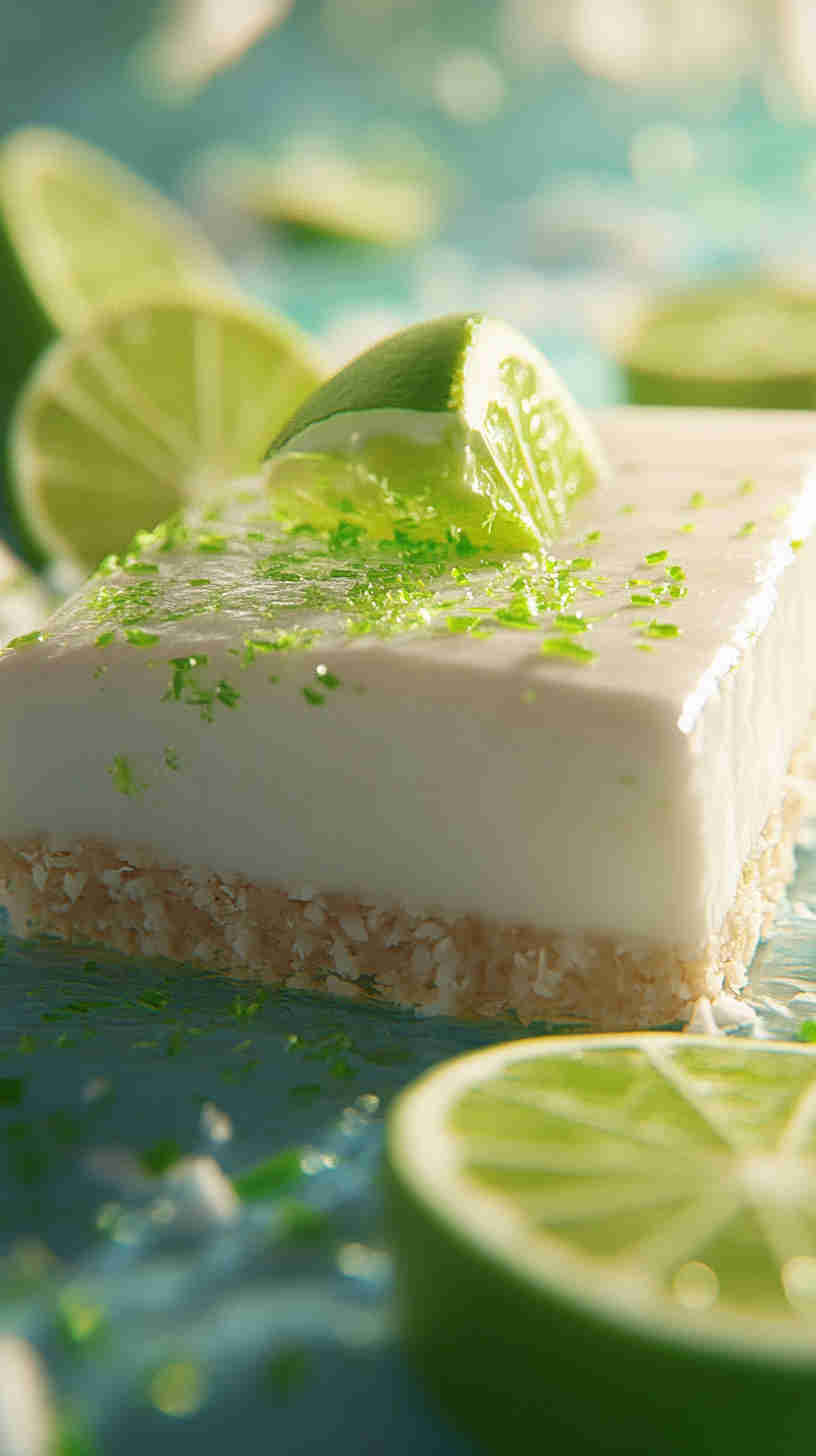 Sugar-Free Coconut Lime Bars