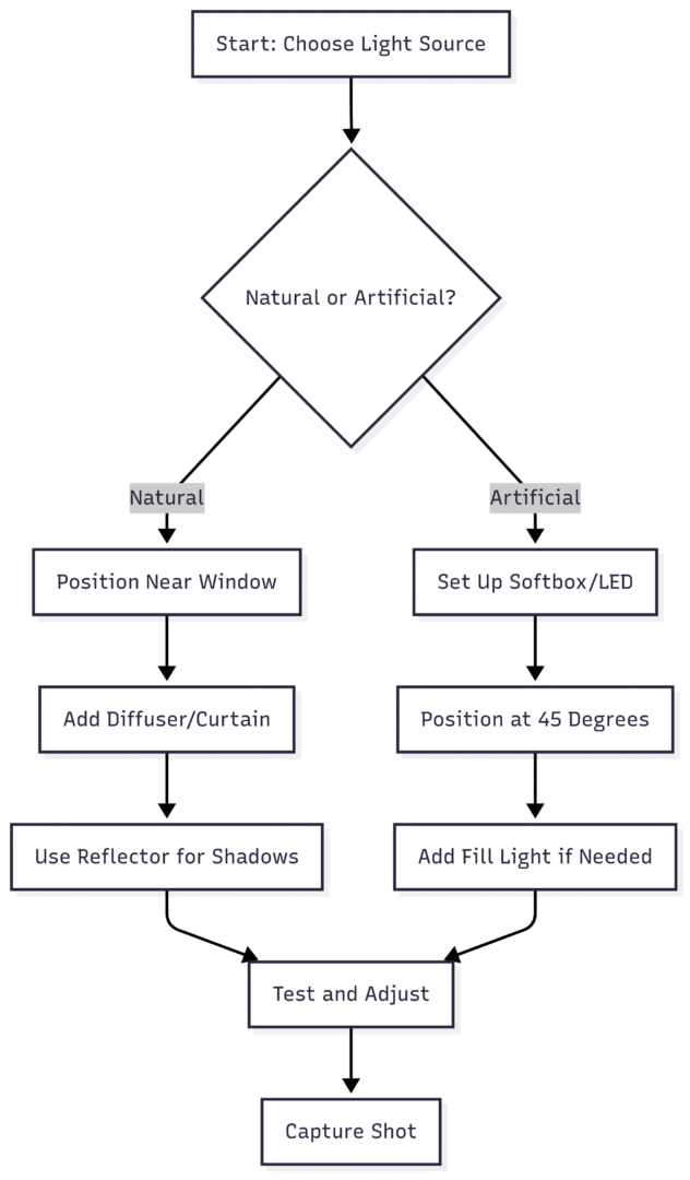 Artificial Lighting Setup