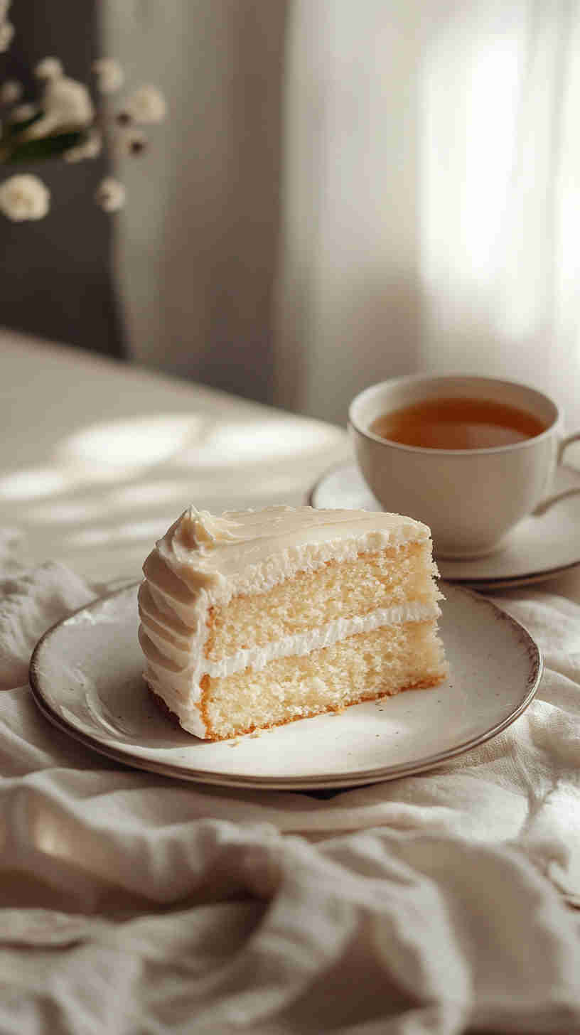 Vanilla Almond Protein Cake