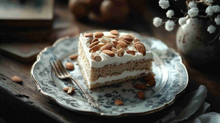 Vanilla Almond Protein Cake
