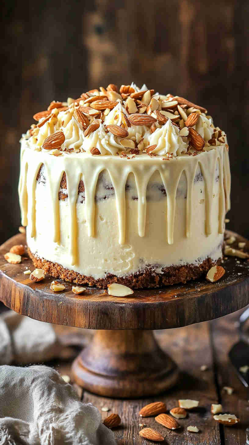 Vanilla Almond Protein Cake