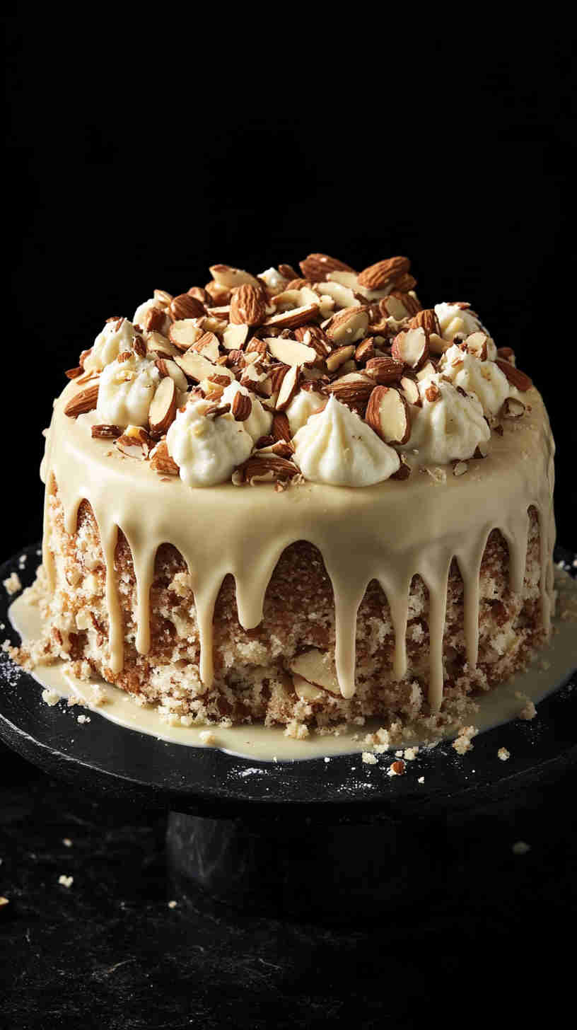Vanilla Almond Protein Cake