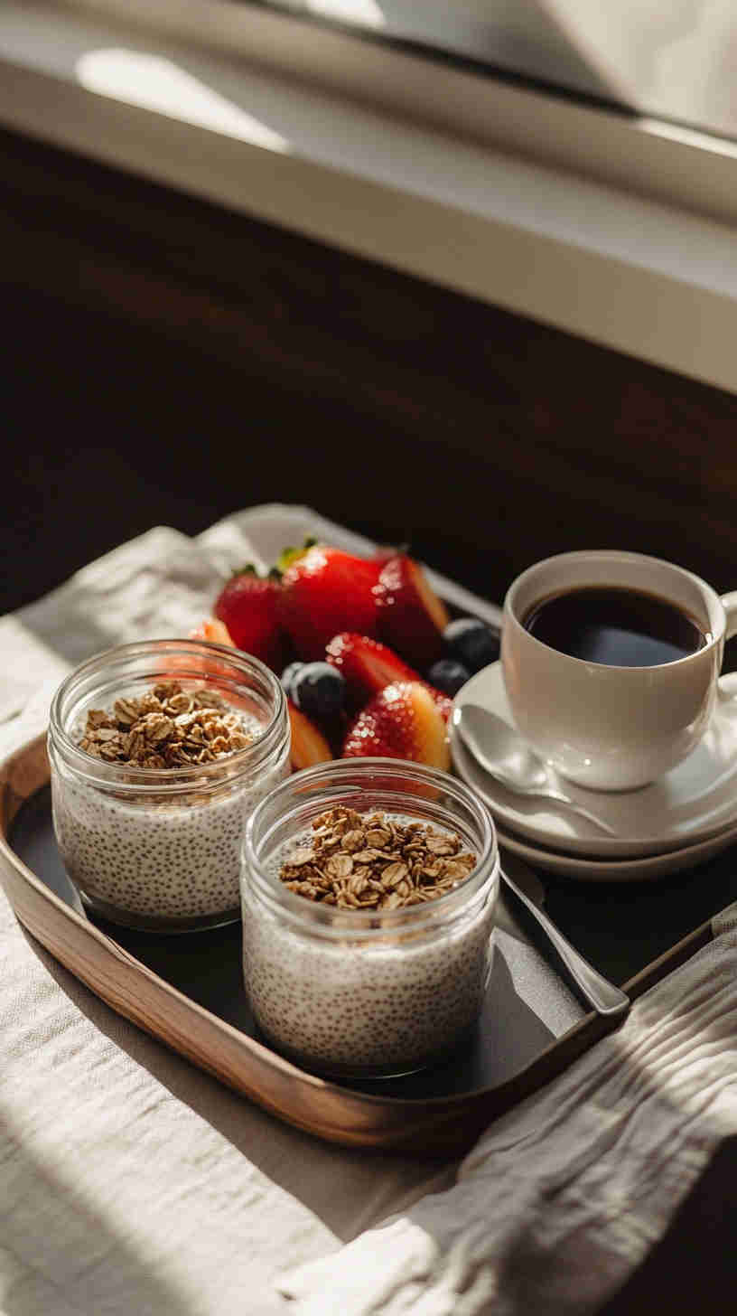 Vanilla Protein Chia Pudding
