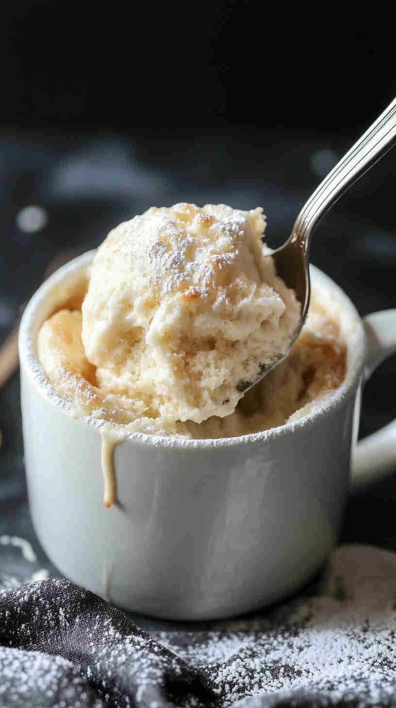 Vanilla Protein Mug Cake