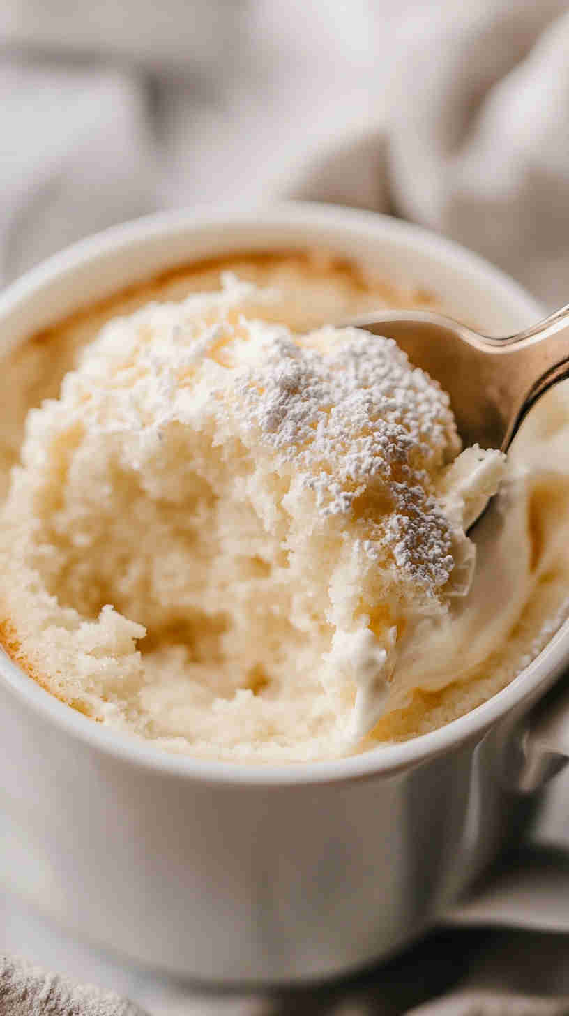 Vanilla Protein Mug Cake