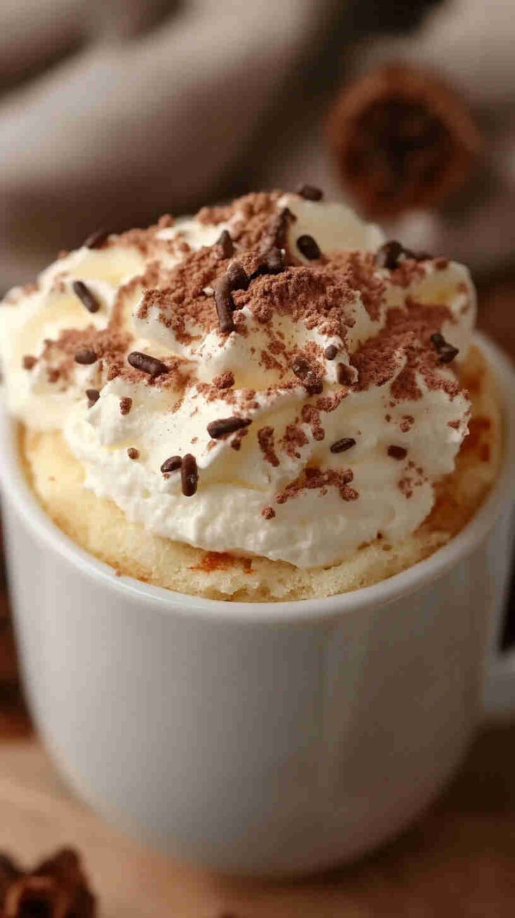 Vanilla Protein Mug Cake