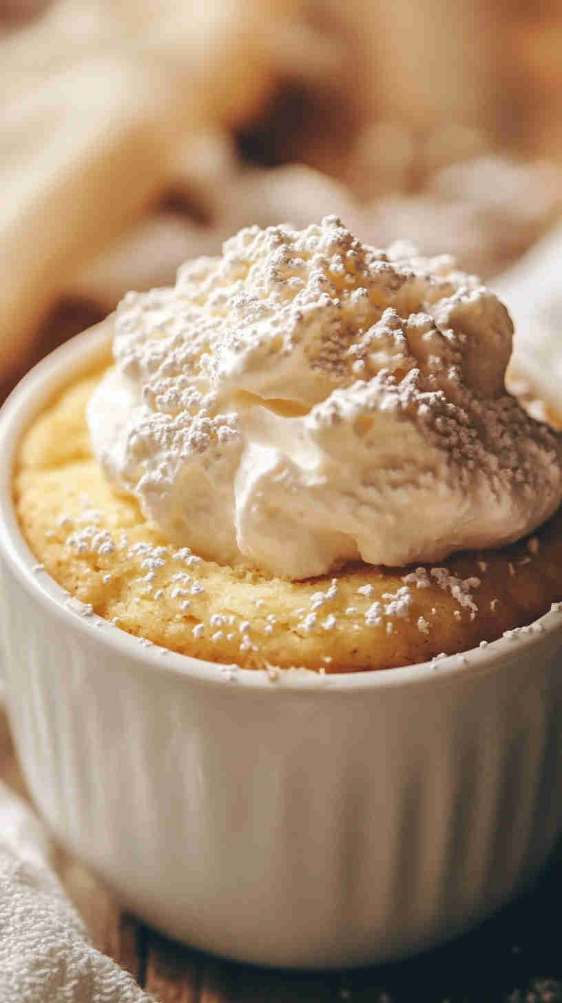 Vanilla Protein Mug Cake