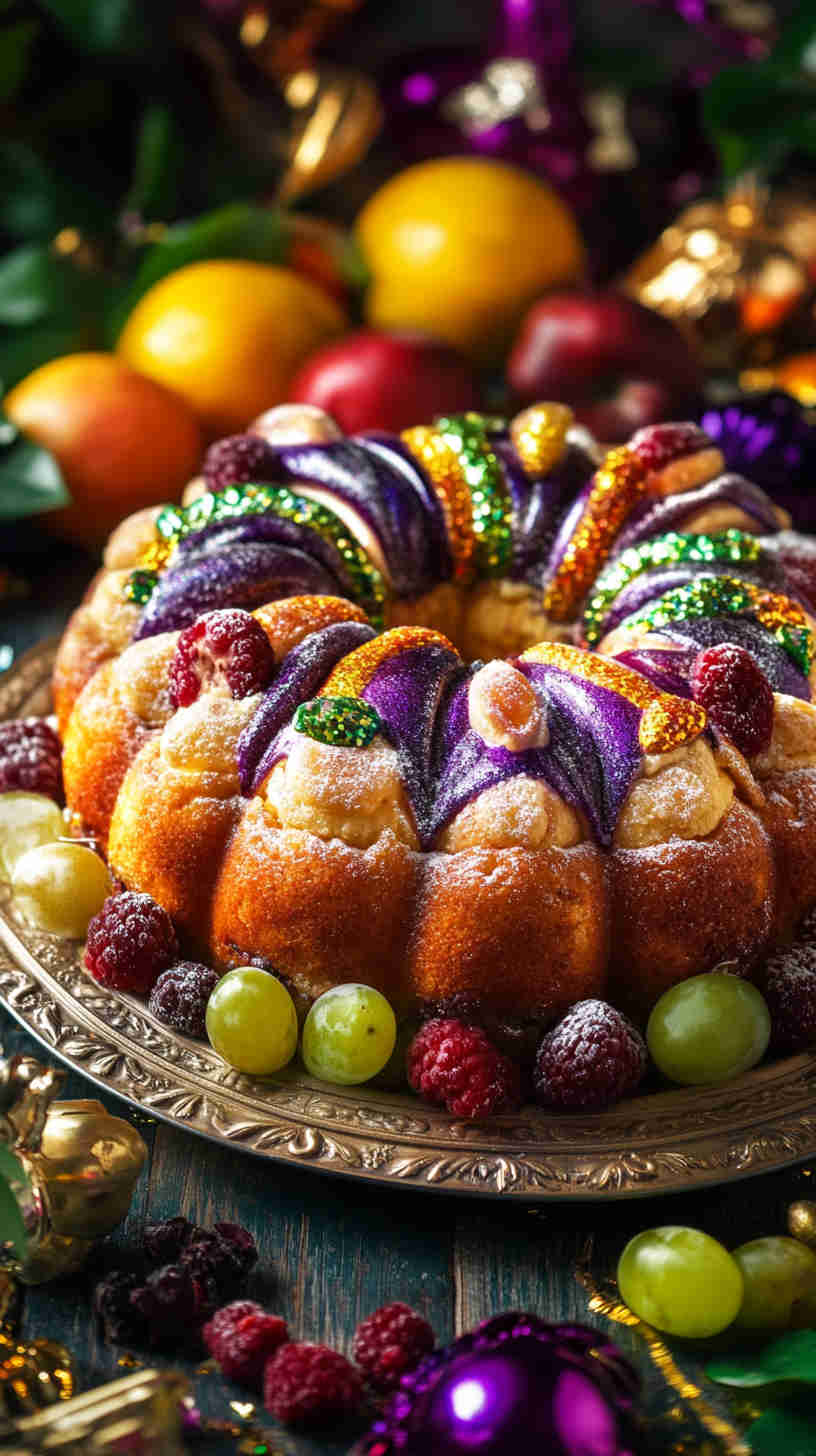 Vegan King Cake Recipe
