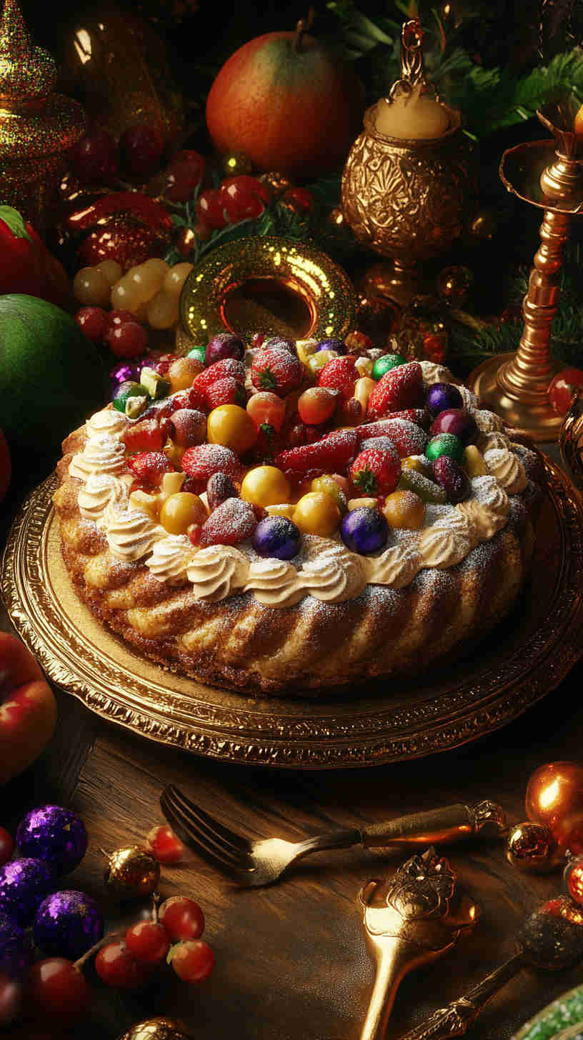 Vegan King Cake Recipe