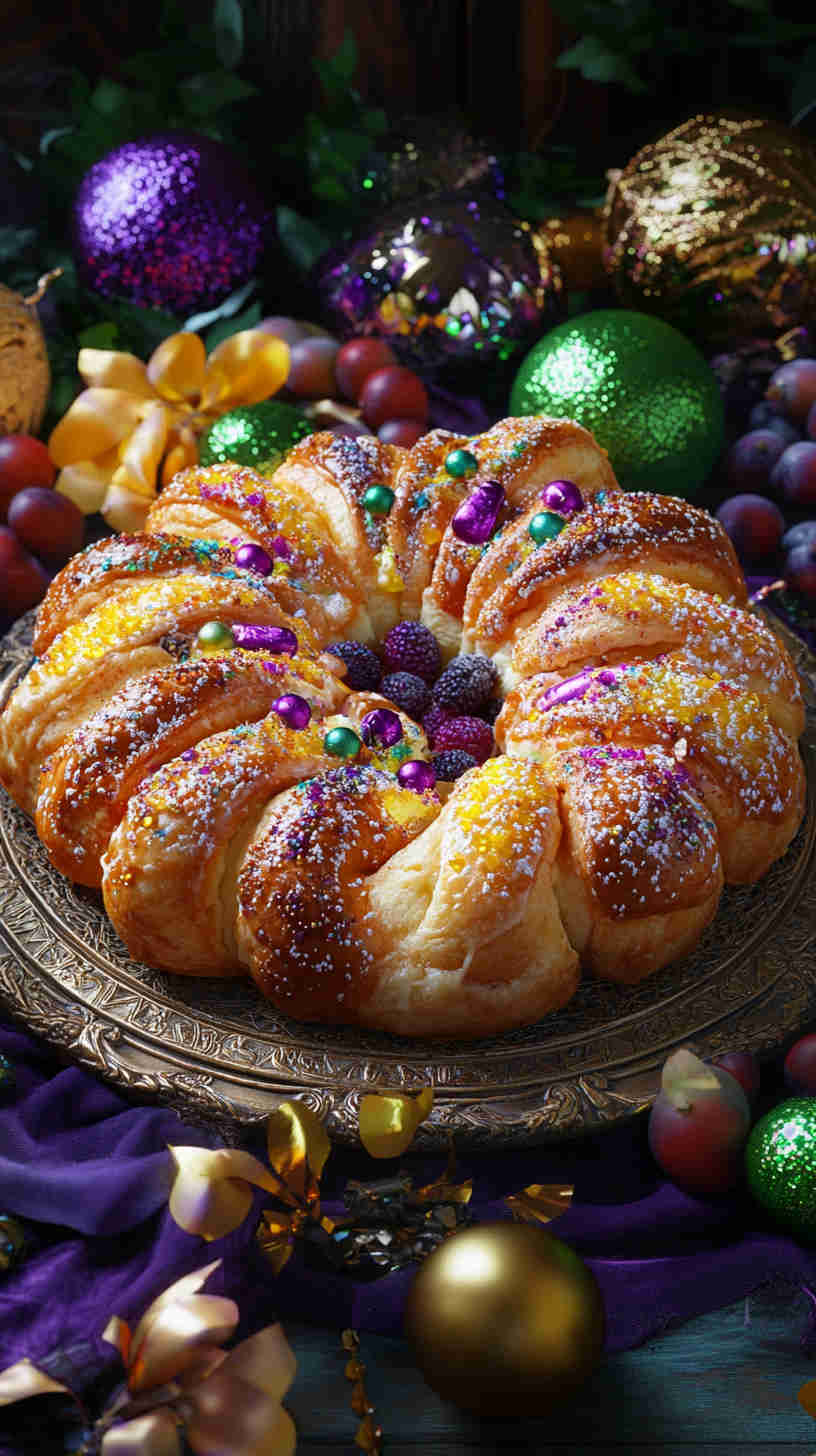 Vegan King Cake Recipe