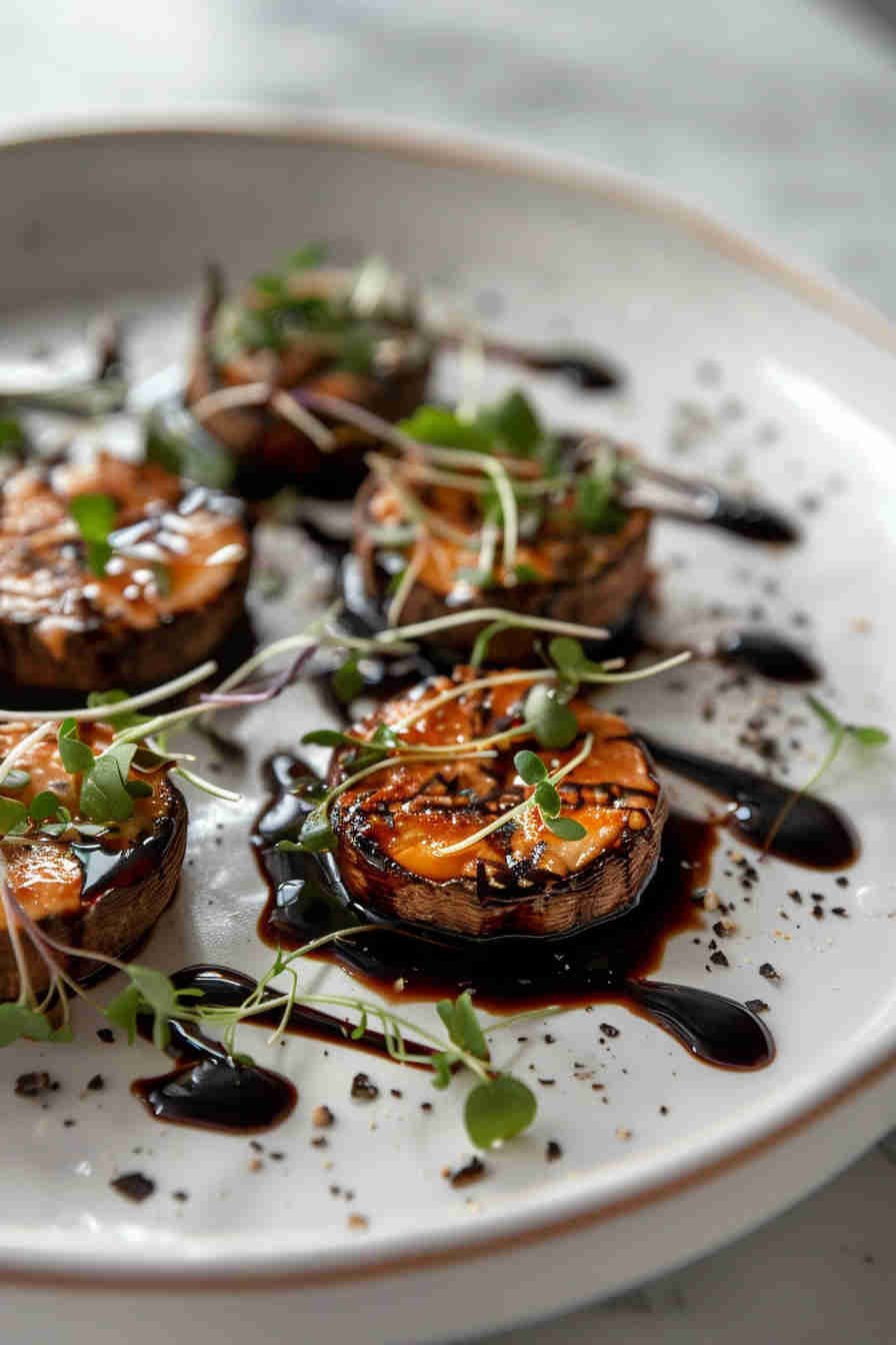 Caprese Salad-Stuffed Mushrooms