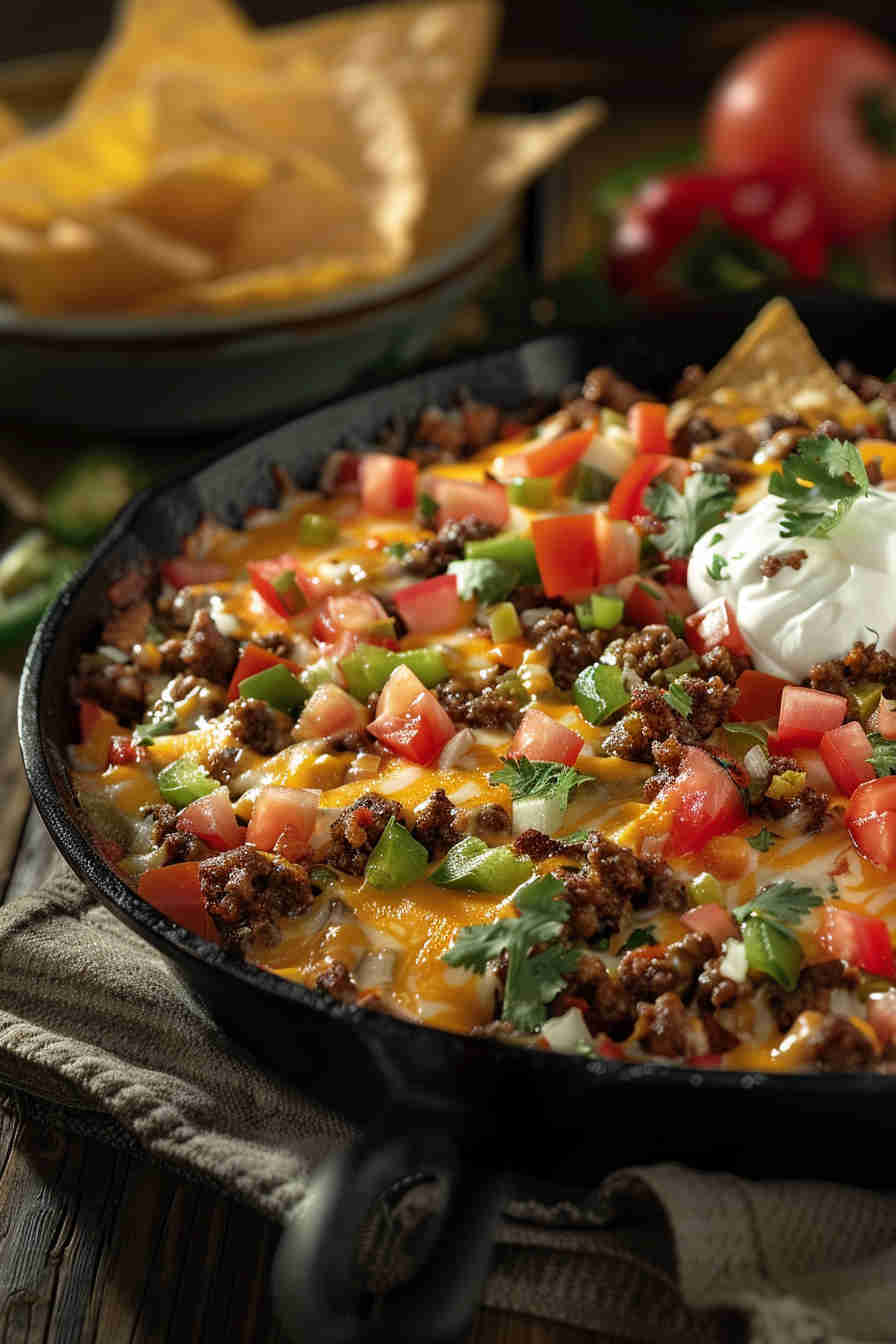 Cheesy Taco Skillet