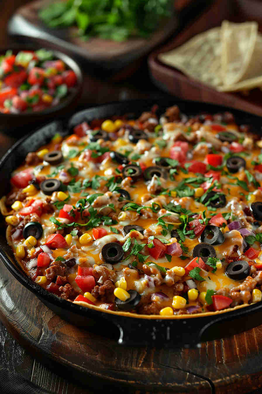Cheesy Taco Skillet