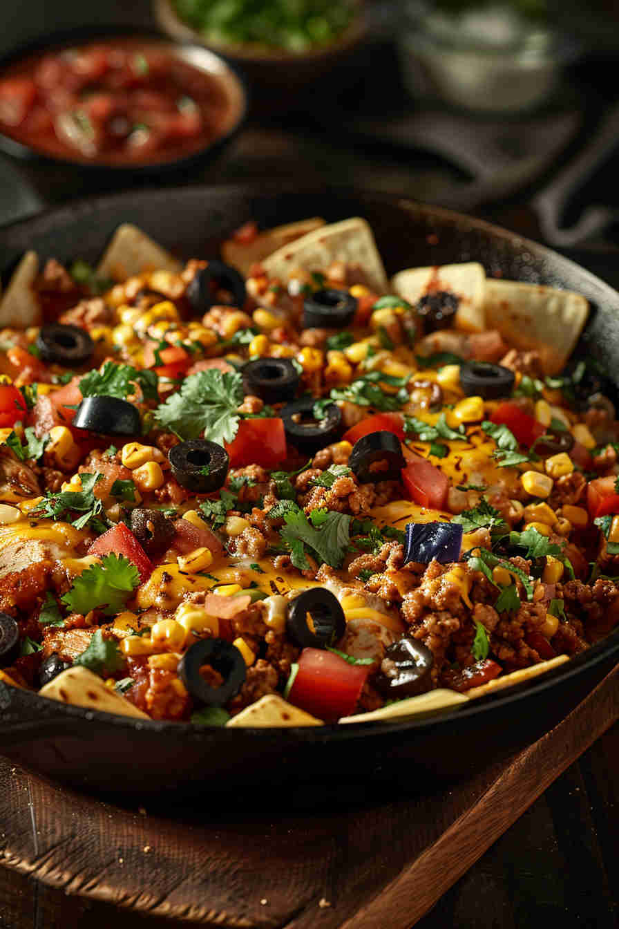Cheesy Taco Skillet