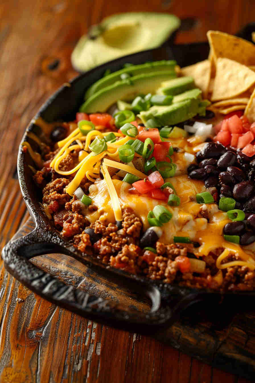 Cheesy Taco Skillet