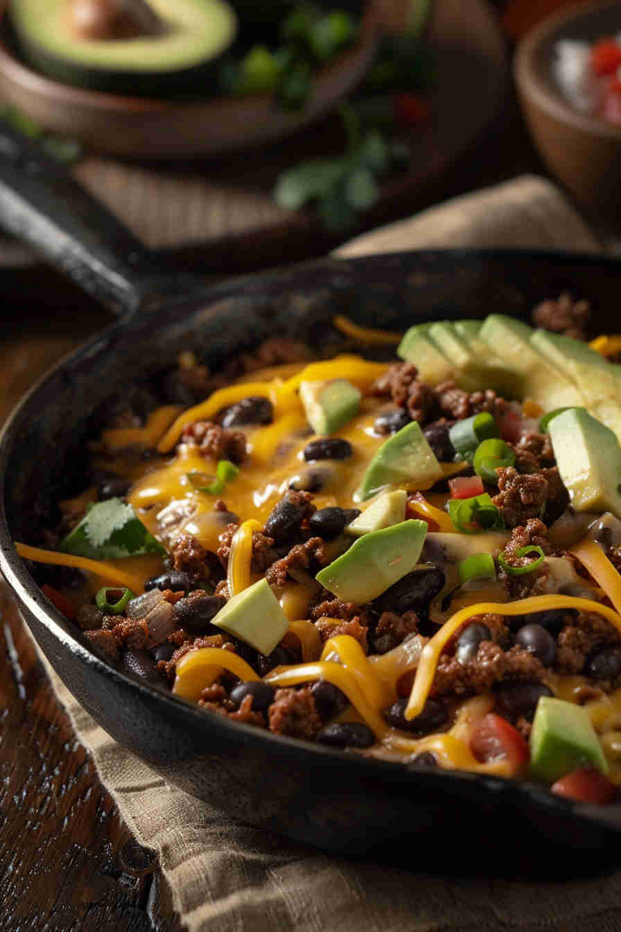 Cheesy Taco Skillet