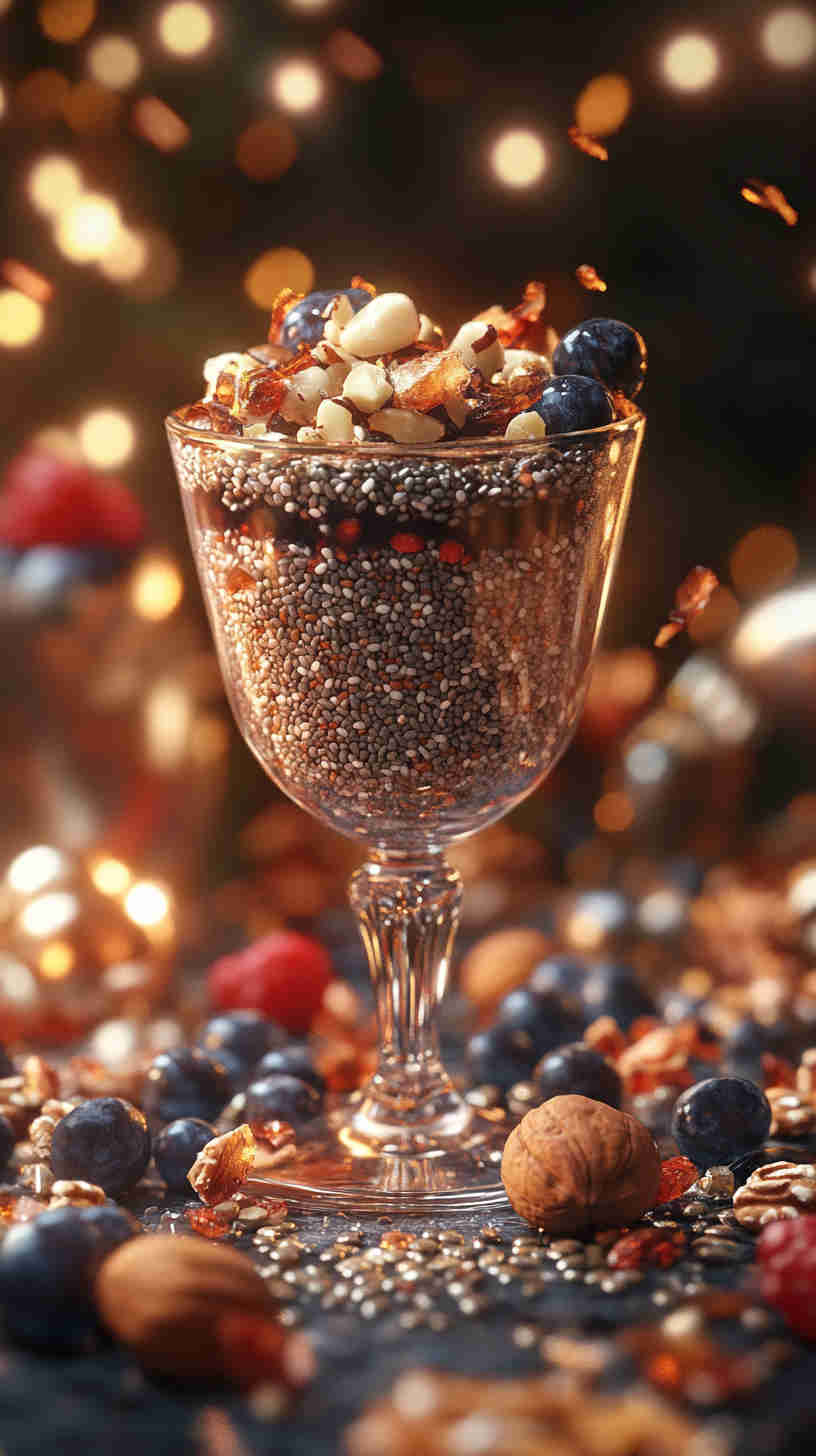 Chia Seed Pudding with Nuts