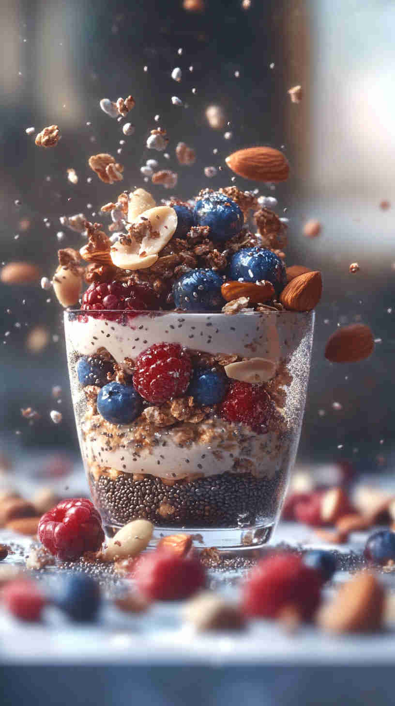 Chia Seed Pudding with Nuts