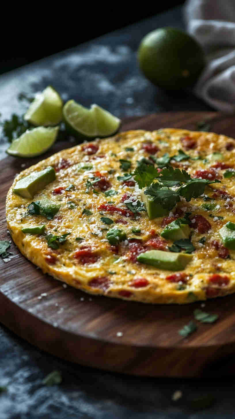 Chorizo & Avocado Frittata