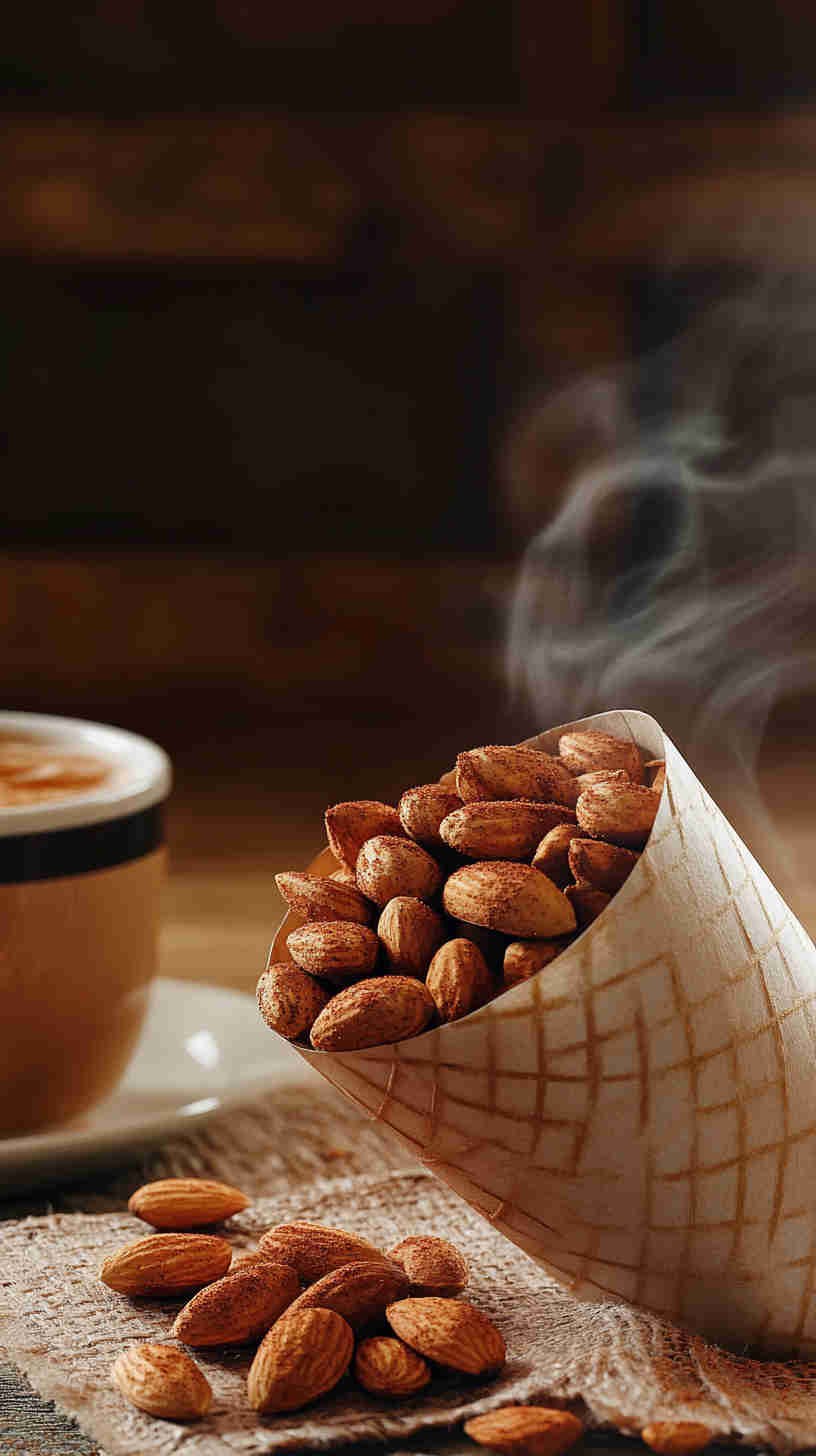 Cinnamon-Spiced Roasted Almonds