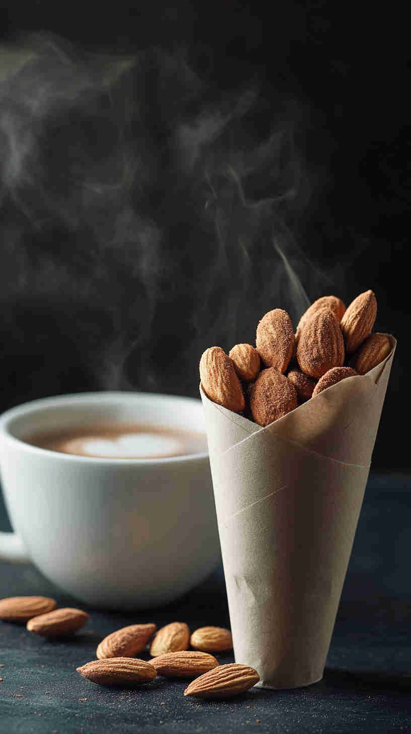 Cinnamon-Spiced Roasted Almonds