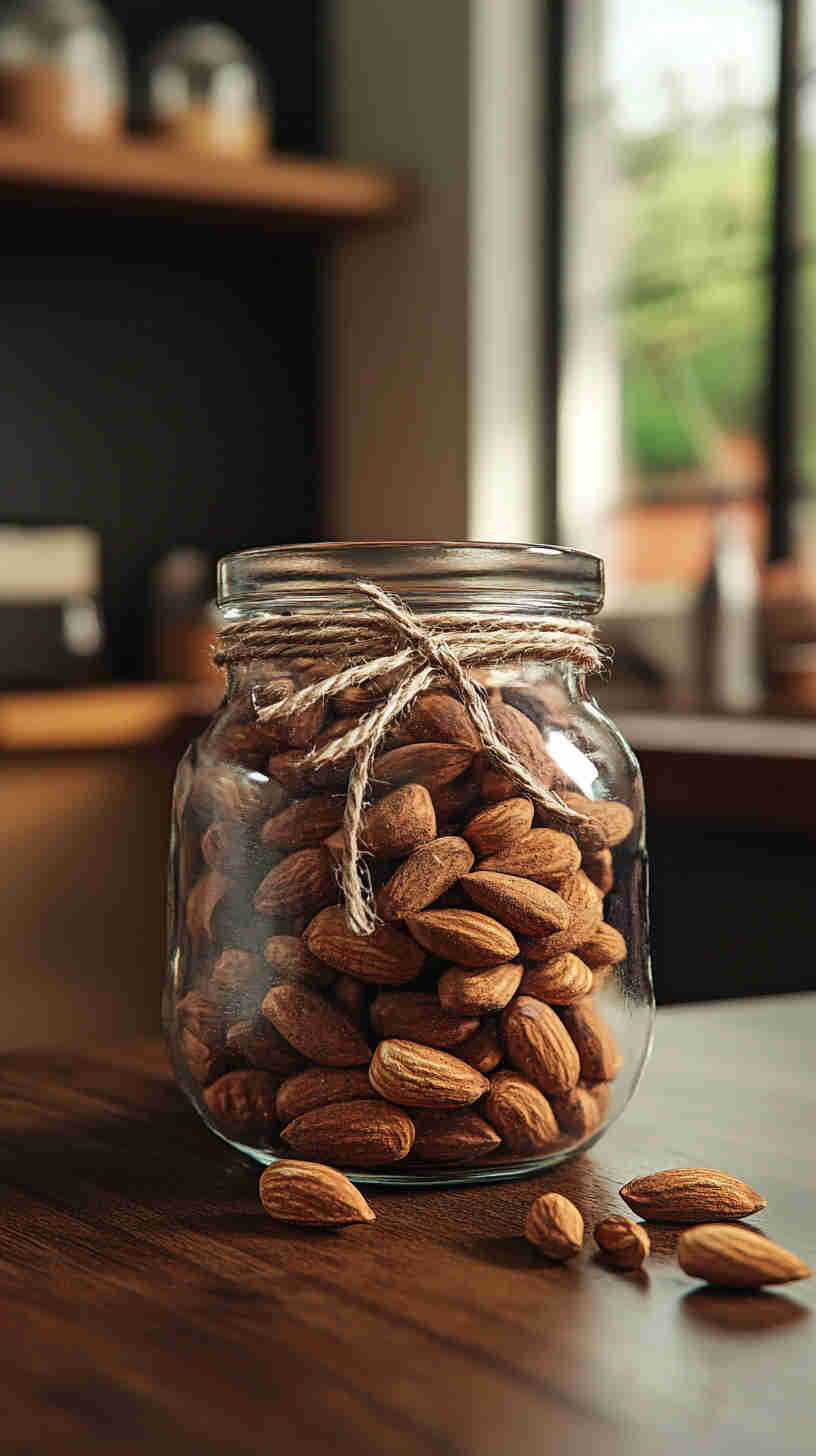 Cinnamon-Spiced Roasted Almonds