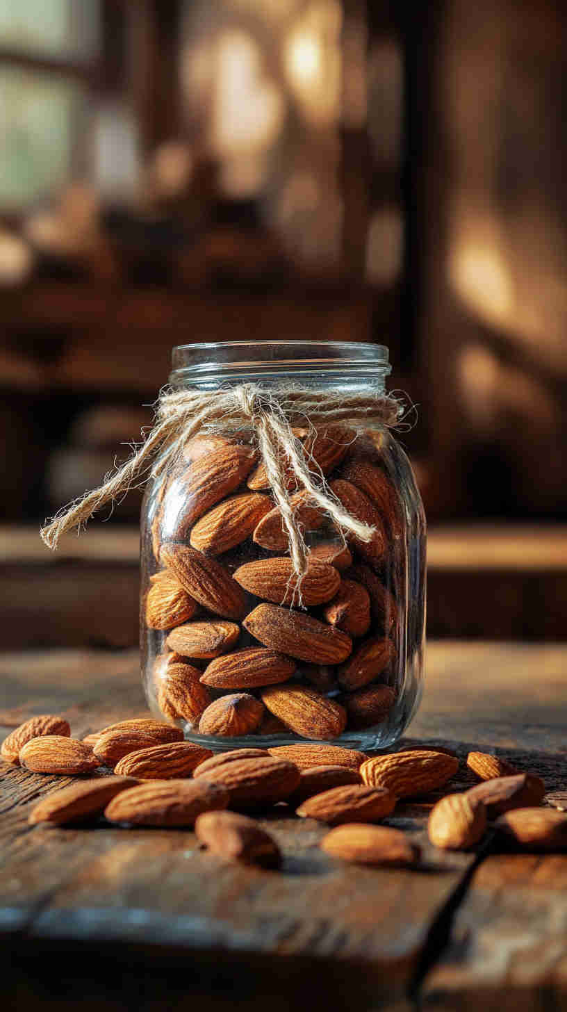Cinnamon-Spiced Roasted Almonds