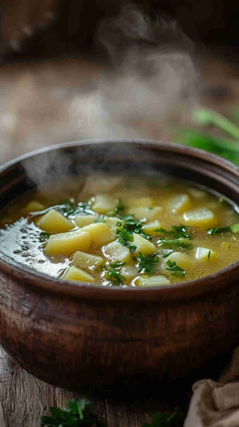 Classic Potato Leek Soup
