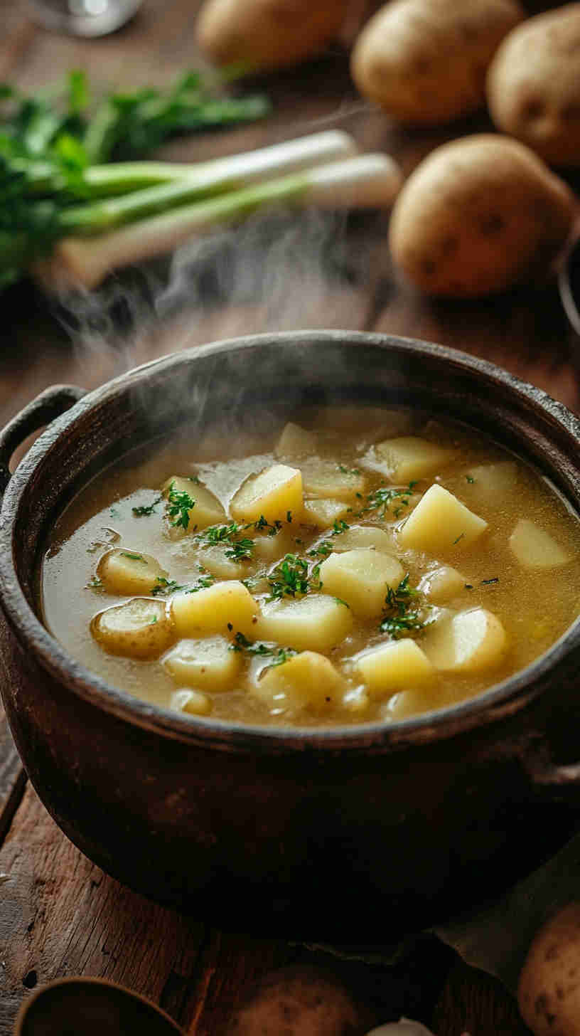 Classic Potato Leek Soup