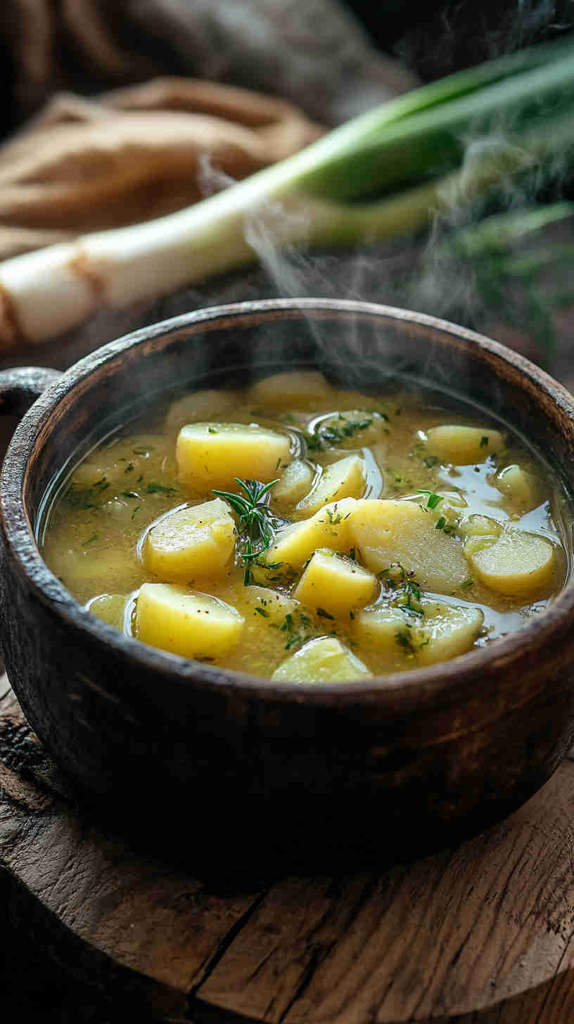 Classic Potato Leek Soup